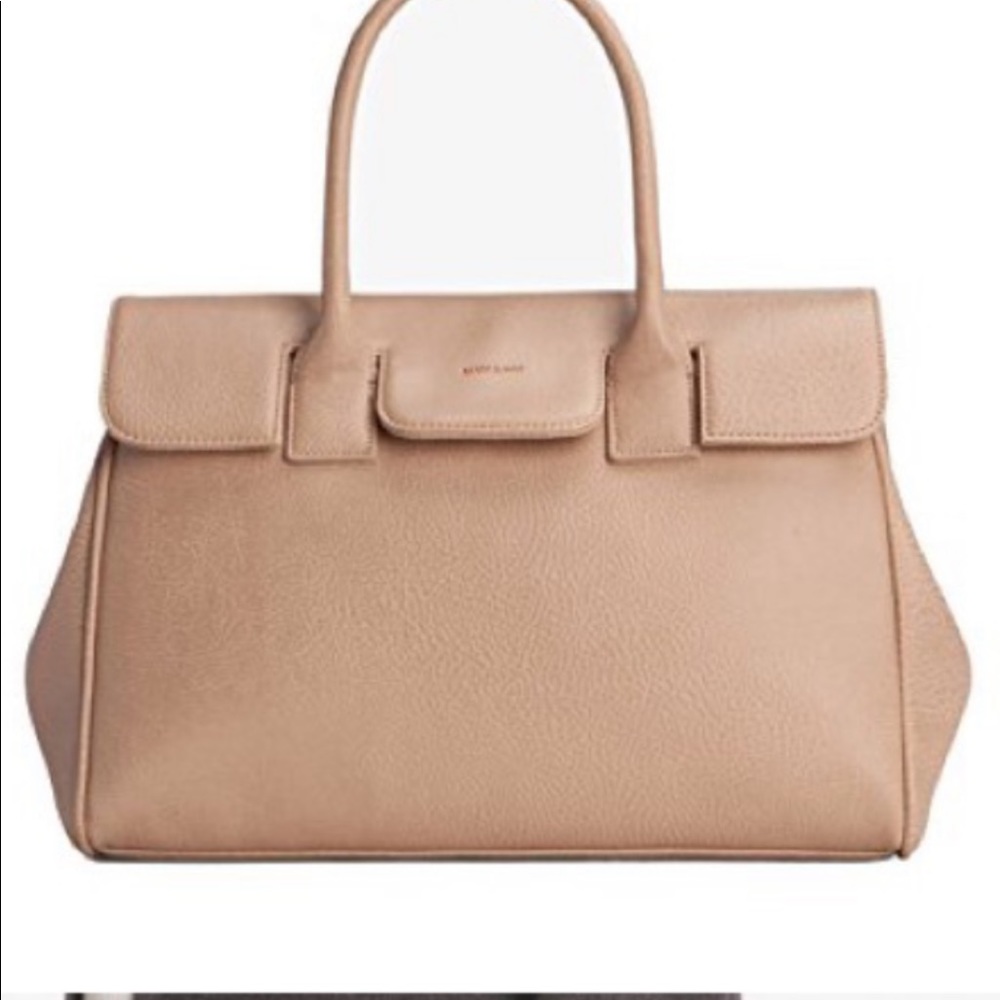Matt and Nat Clarke Dwell Satchel Handbag- Pink